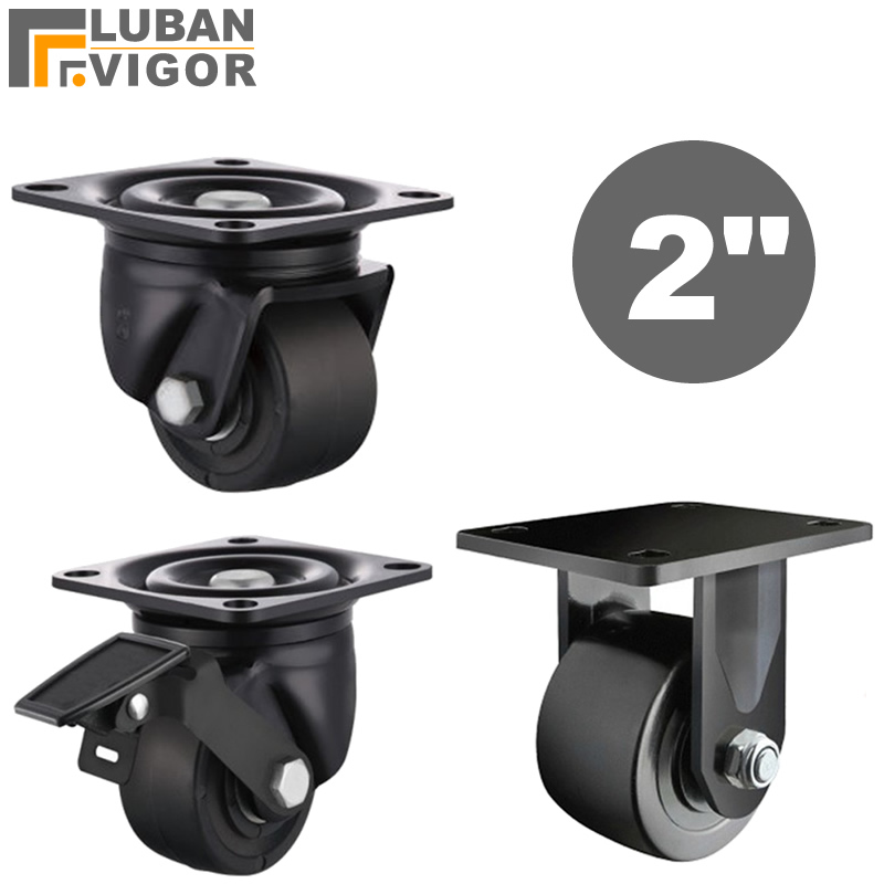 Furniture Hardware Lowes - Ruote girevoli basse da 300 kg