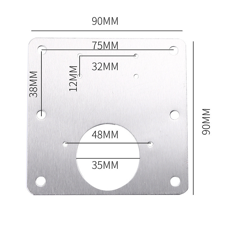 1-10 pz Kit piastra di riparaz - Cabinet Hinge Overlay recensione e prezzo